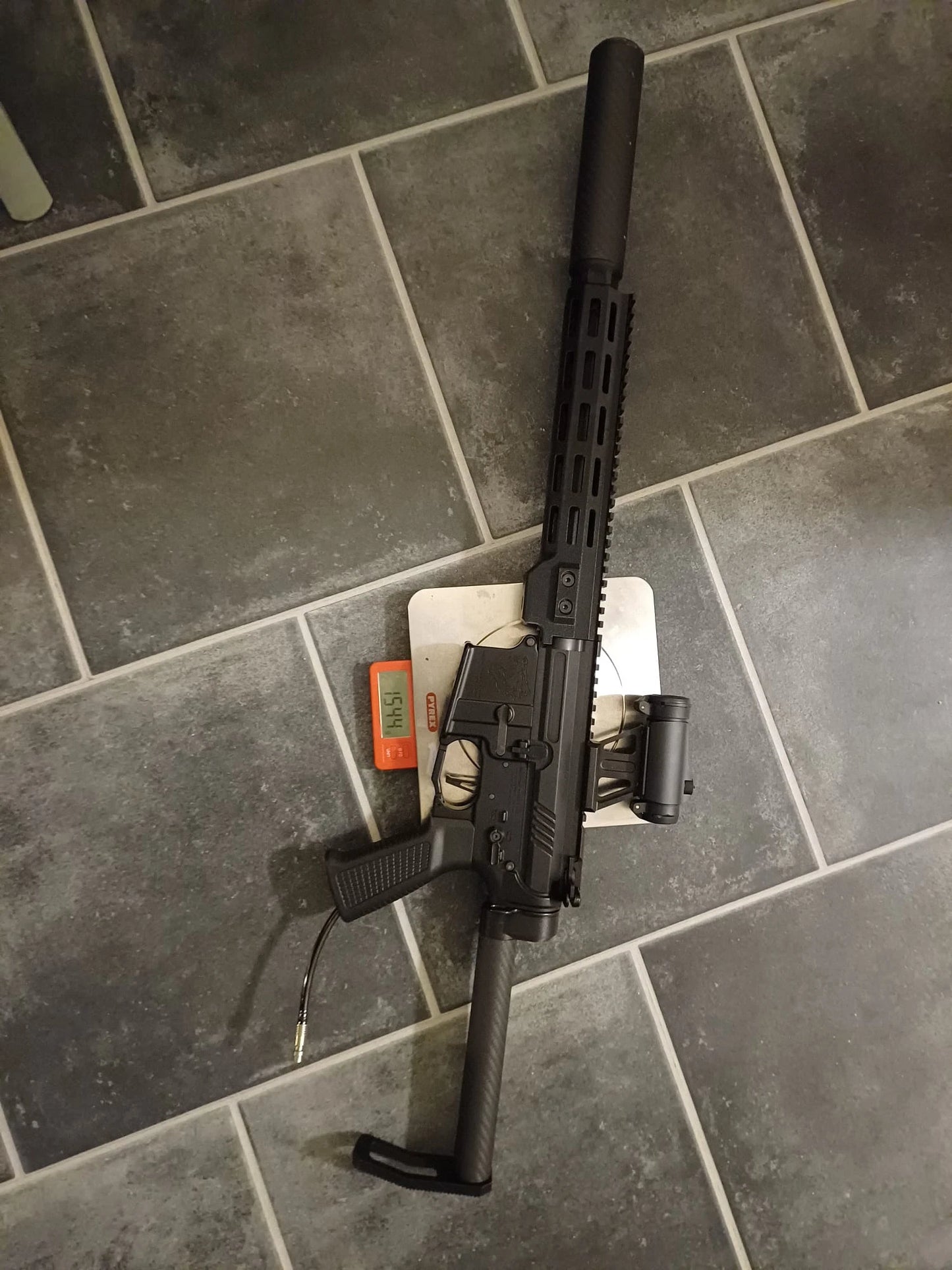 3D printed Handguard with integrated outer barrel