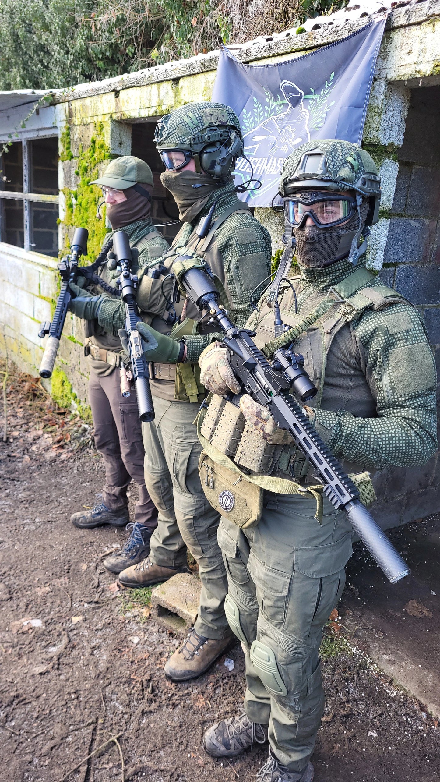 3D printed Handguard with integrated outer barrel