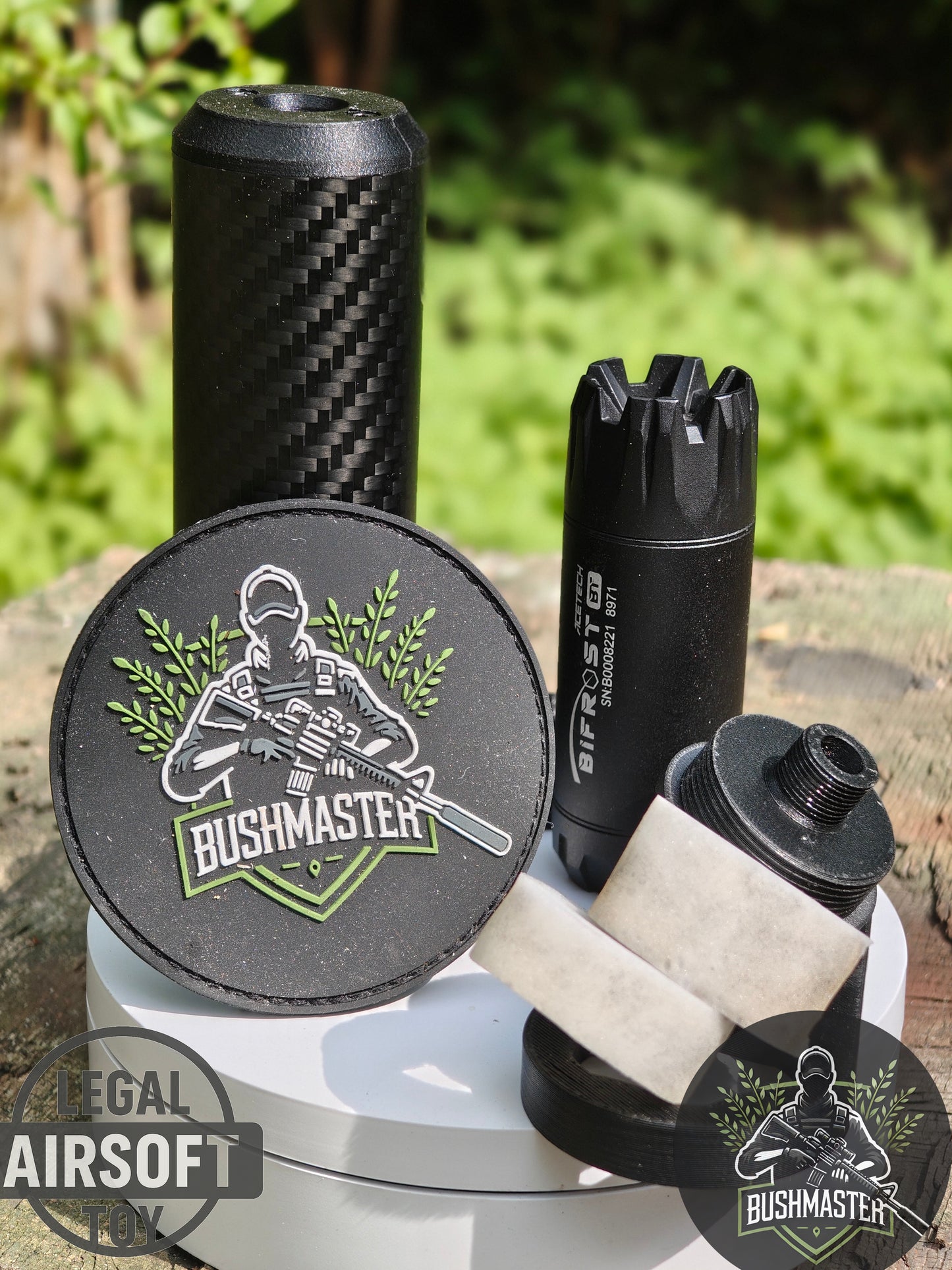 Carbon Silencer for Tracer units