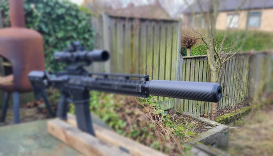Bushmaster Core Carbon Silencer  Model 40 mm / 1.55 inch