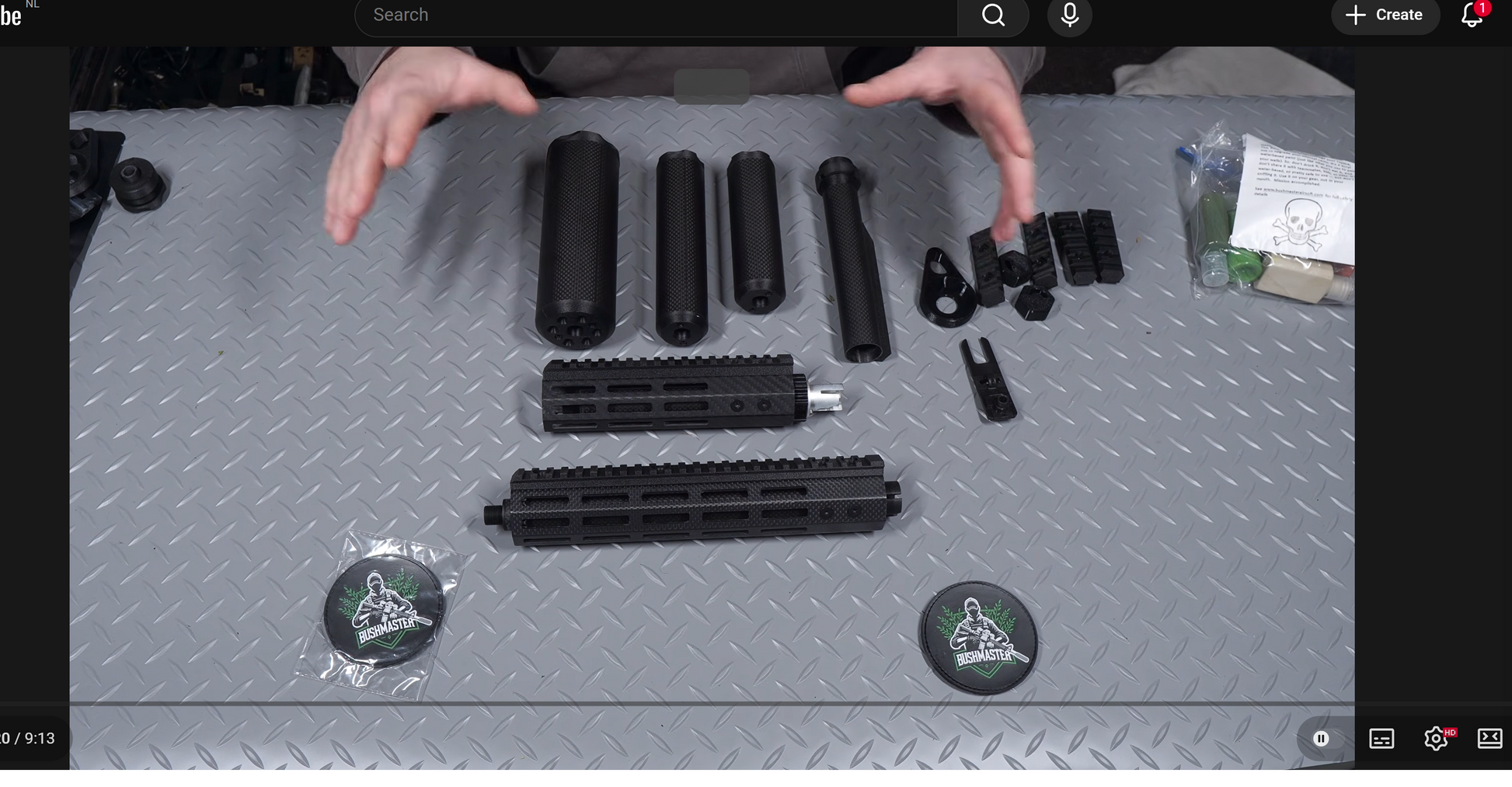 Levar Carbon Handguard