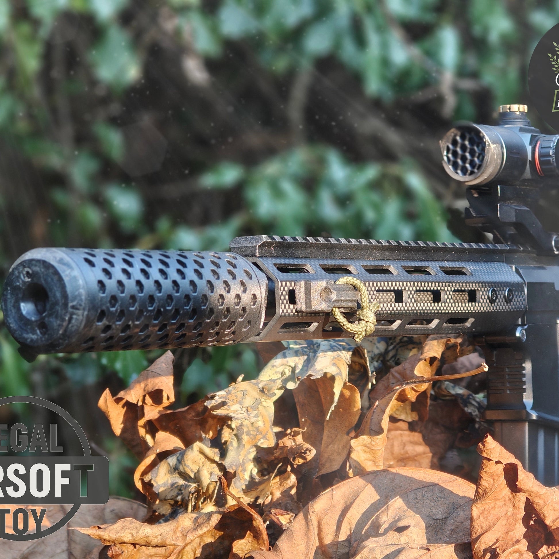 Carbon Handguard - Carbon Fiber Airsoft Upgrade image 1