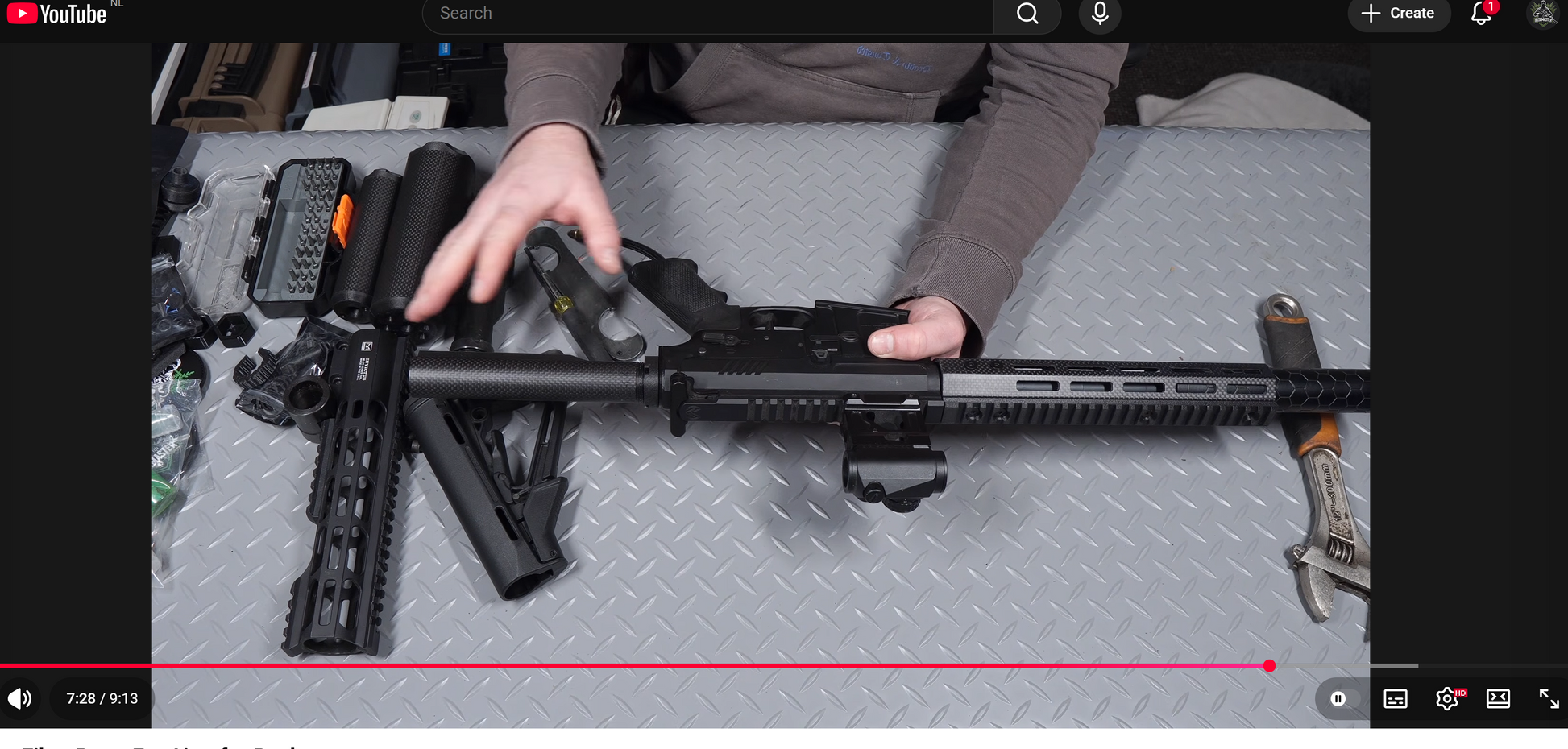 Carbon Handguard - Carbon Fiber Airsoft Upgrade image 5