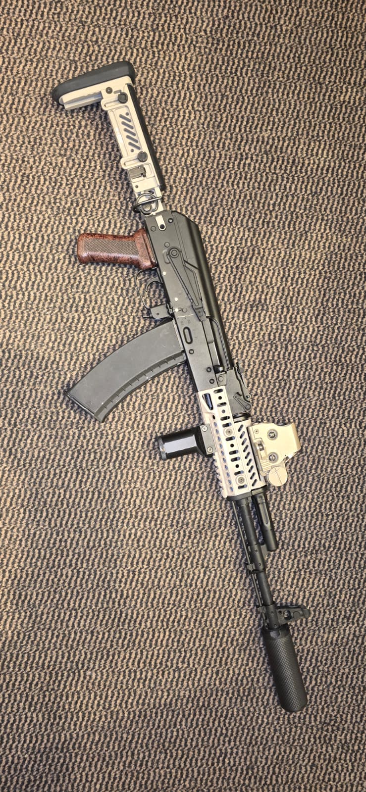 Core Sound Moderator for AK outer barrels - Carbon Fiber Airsoft Up... image 2