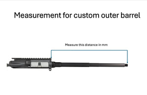 Bushmaster AEG Carbon Outer Barrel – 7 to 10.5 inch