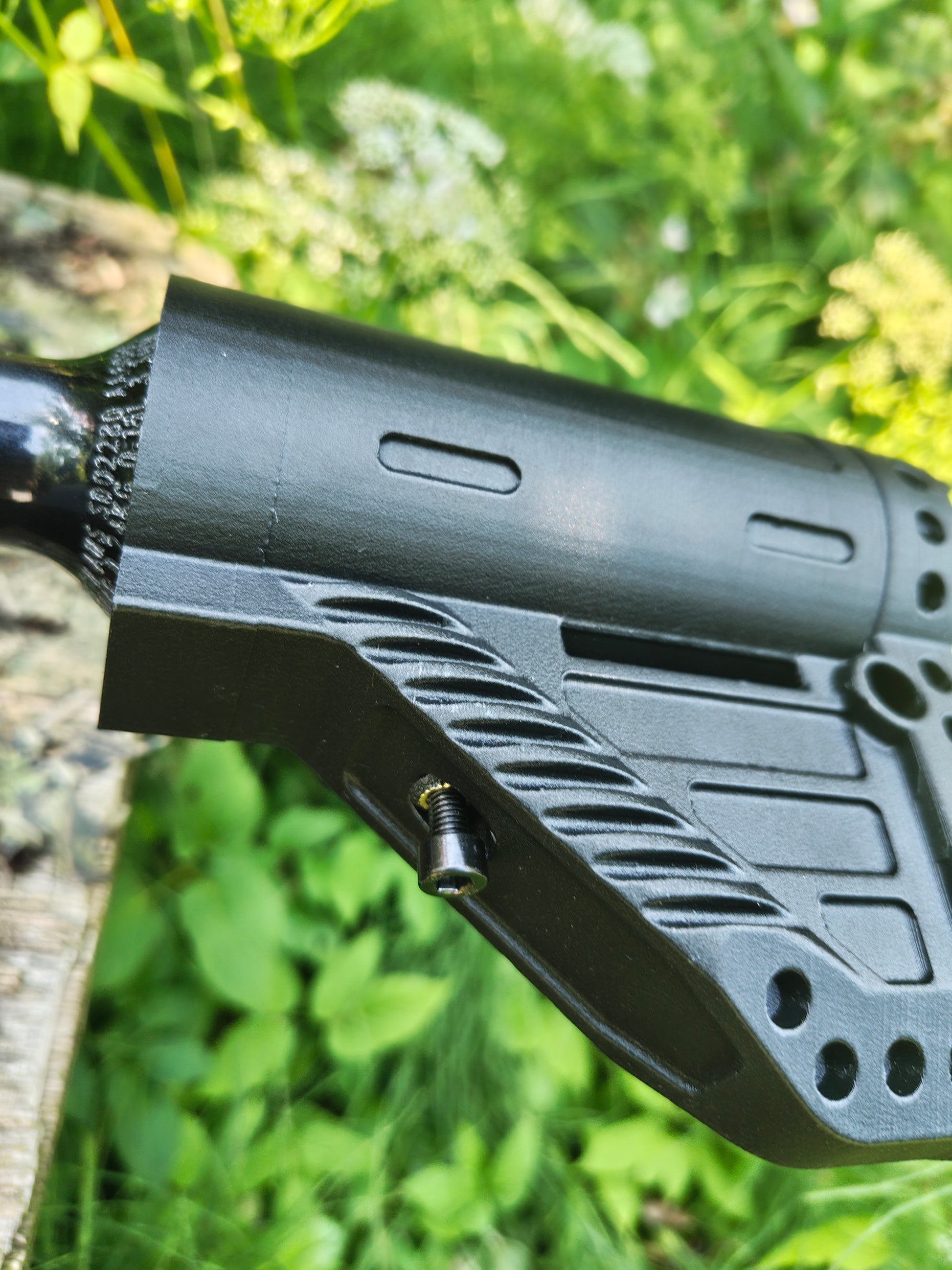 HPA tank buttstock (airsoft) - HPA Airsoft Upgrade image 1