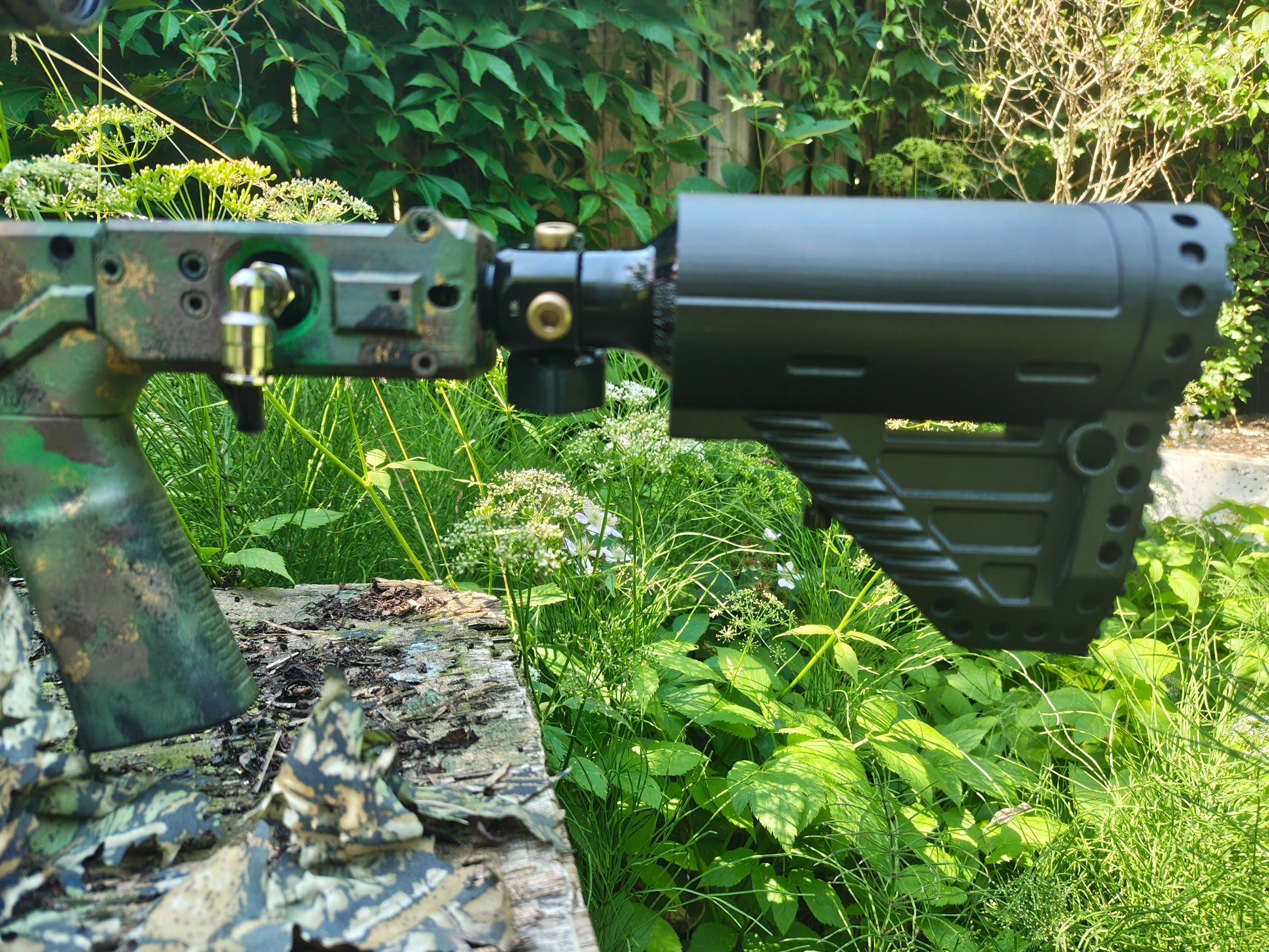 HPA tank buttstock (airsoft) - HPA Airsoft Upgrade image 2