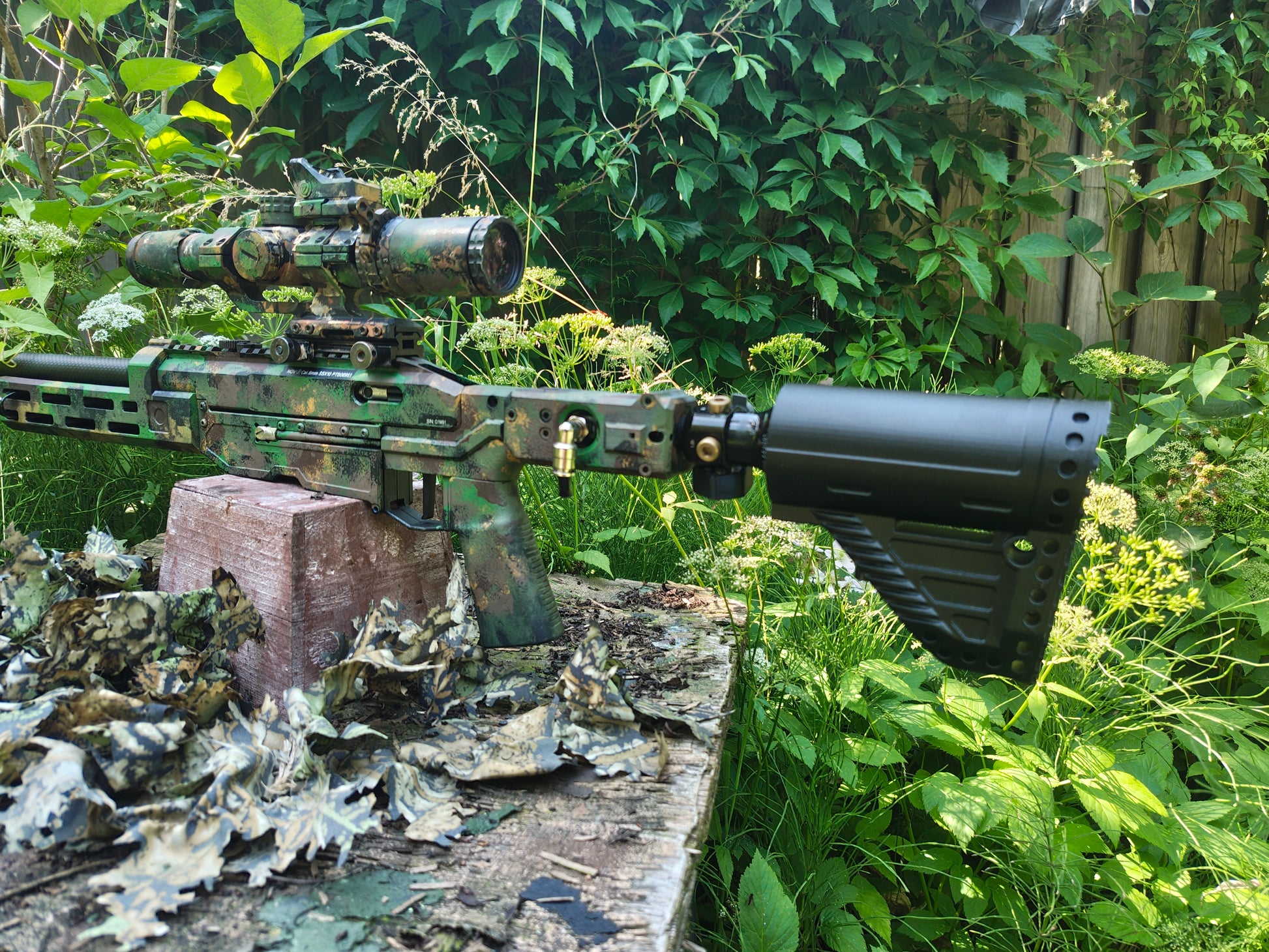 HPA tank buttstock (airsoft) - HPA Airsoft Upgrade image 3