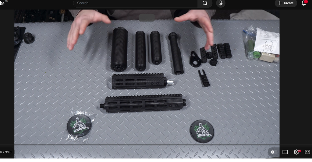 Levar Carbon Handguard - Carbon Fiber Airsoft Upgrade image 3