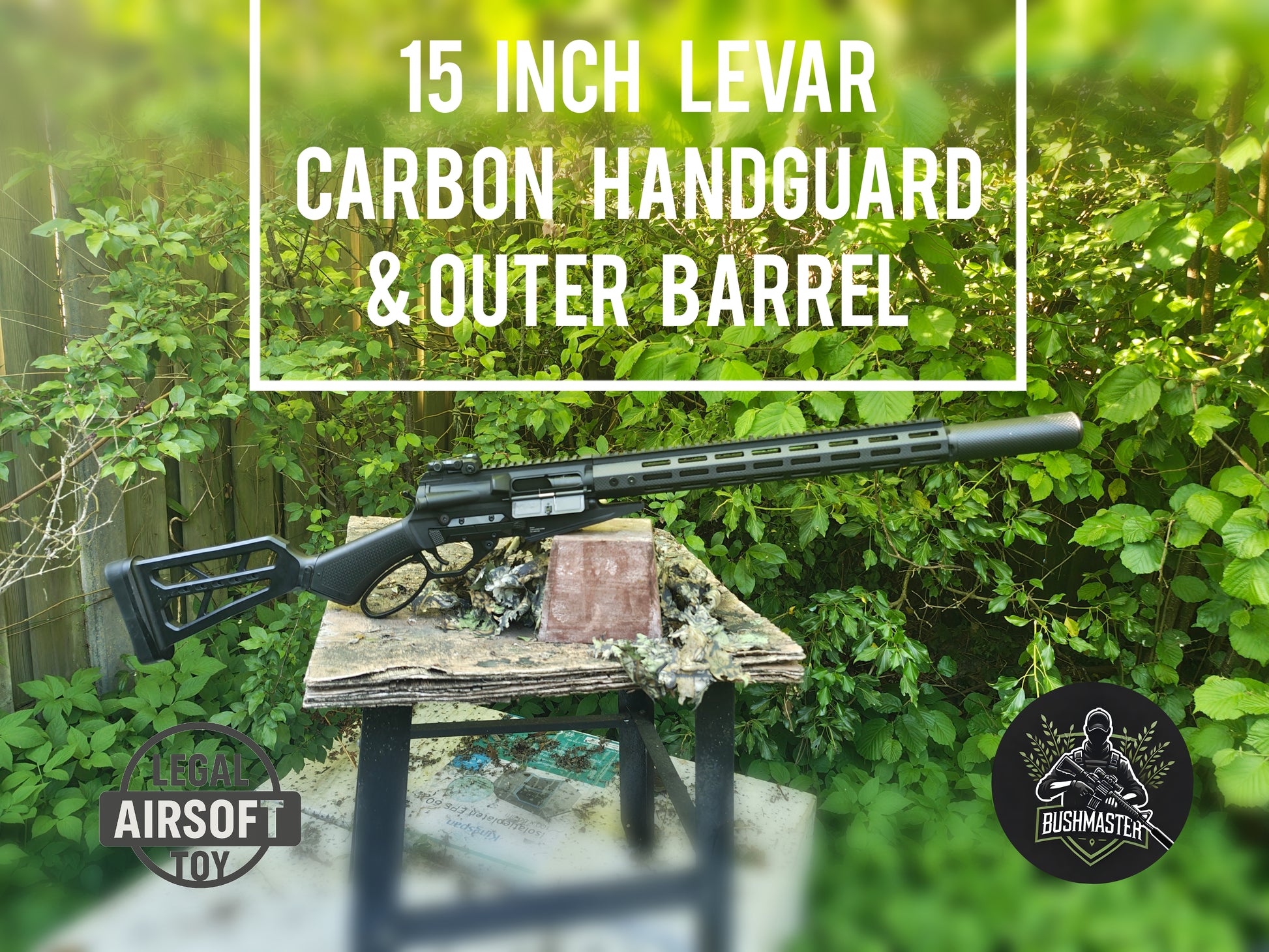 Levar Carbon Handguard - Carbon Fiber Airsoft Upgrade image 6