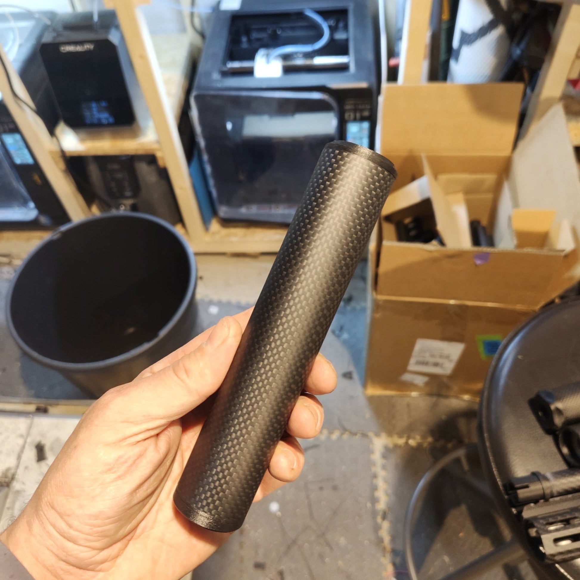 Model Inset Sound Moderator - Silent Airsoft Suppressor