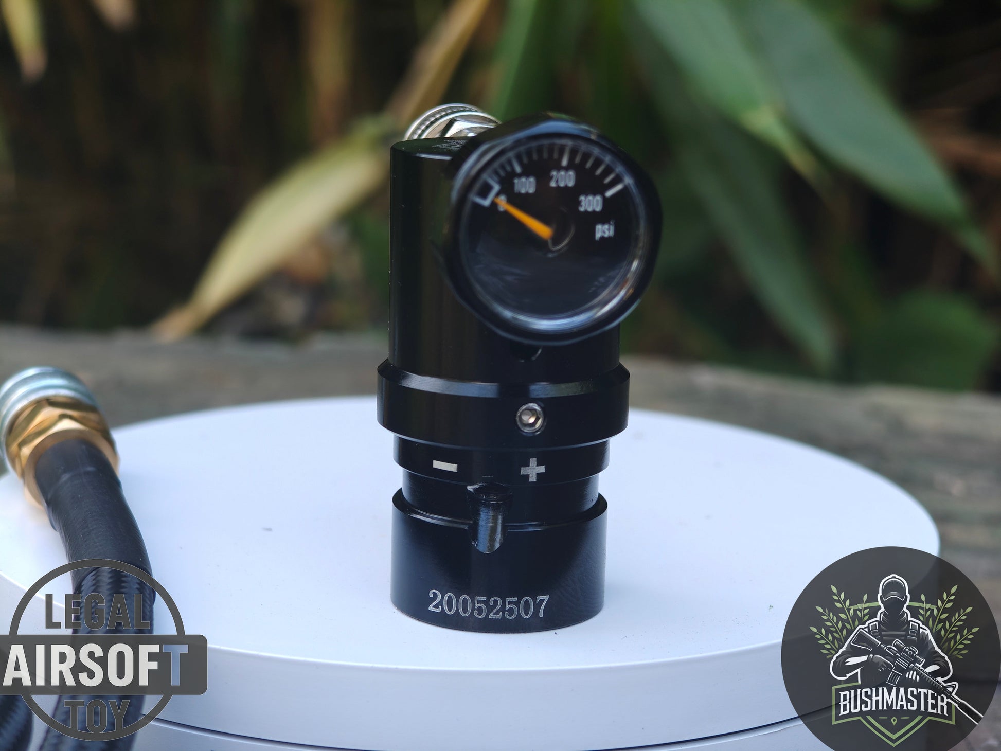 BUSHMASTER Regulator + Hose - HPA Airsoft Upgrade image 1