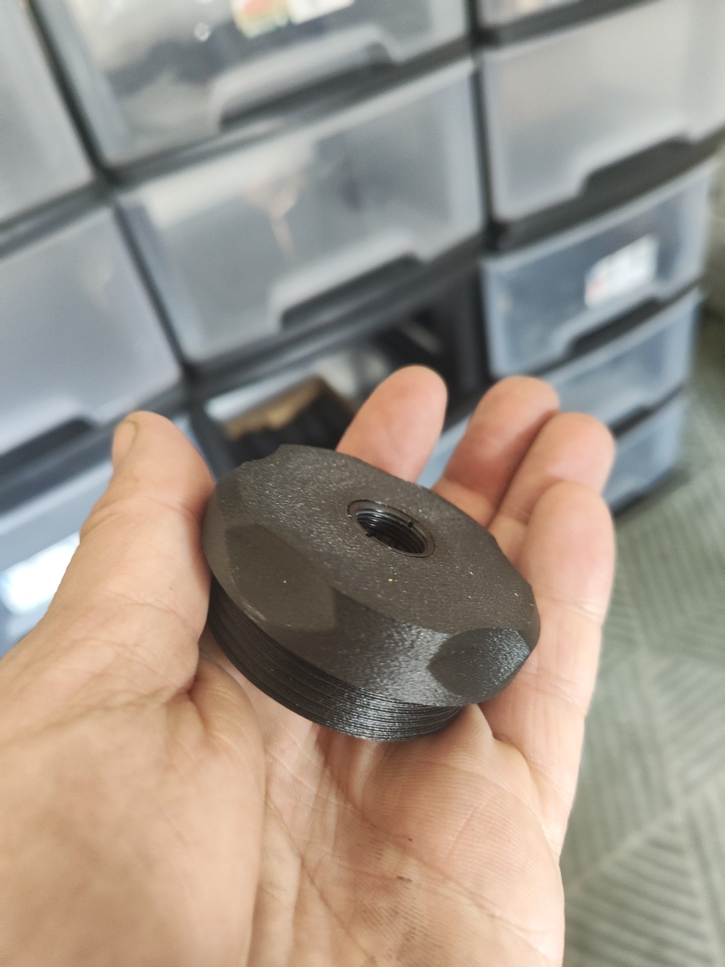Spare Big Boy Bottom cap for standard M4 14 CCW threads - Silent Ai...