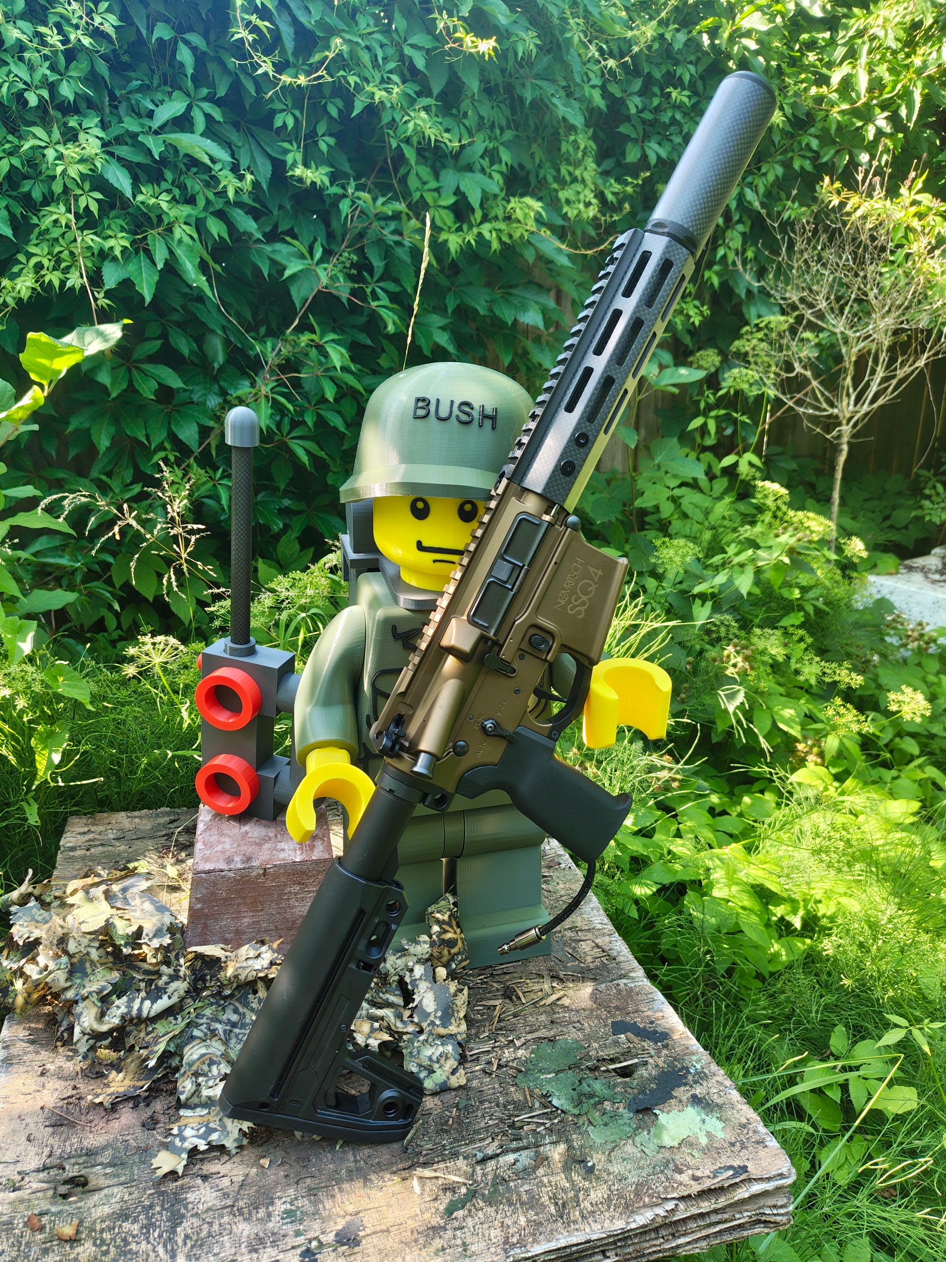 SSQ4 carbon handgaurd - Carbon Fiber Airsoft Upgrade image 1