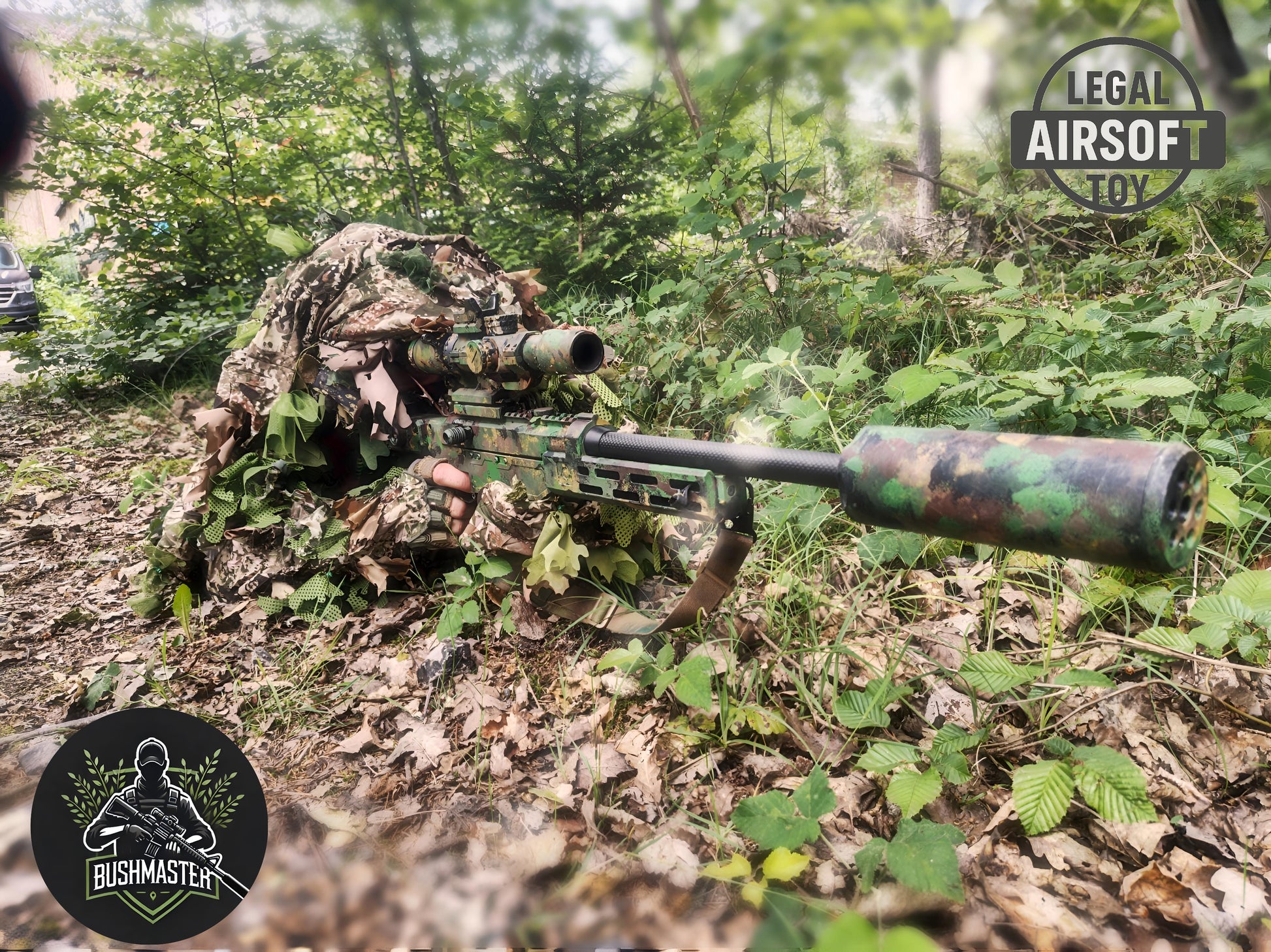 SSX10 Carbon Outer Barrel - Carbon Fiber Airsoft Upgrade image 4