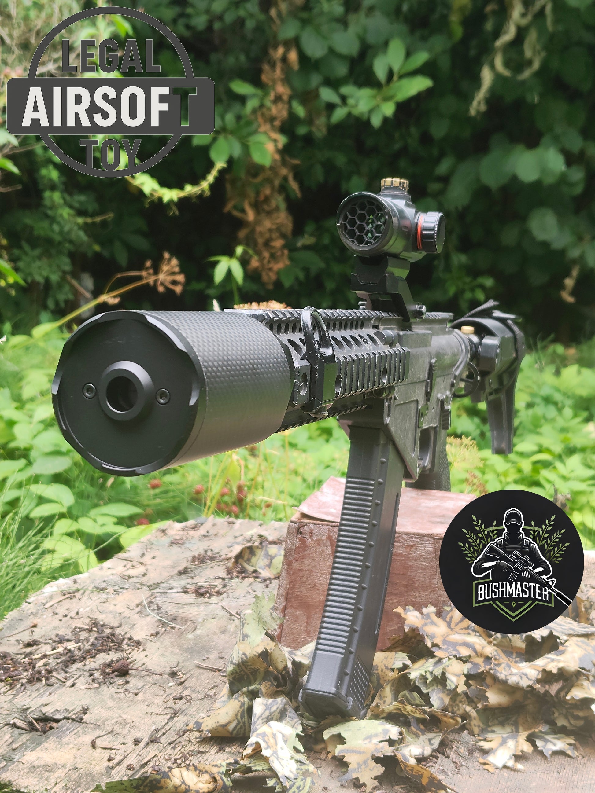 Stubby Big Boy Gen 3 - Silent Airsoft Suppressor image 1