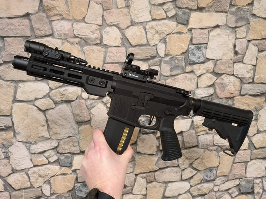 3D printed Handguard with integrated outer barrel