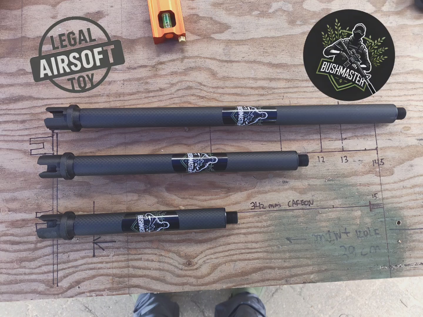 MTW Carbon Outer Barrel – Bushmaster Airsoft
