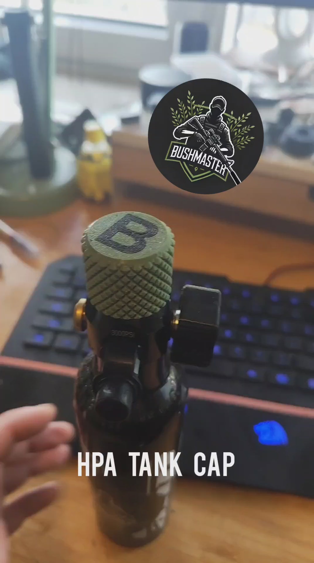 Bushmaster HPA tank cap