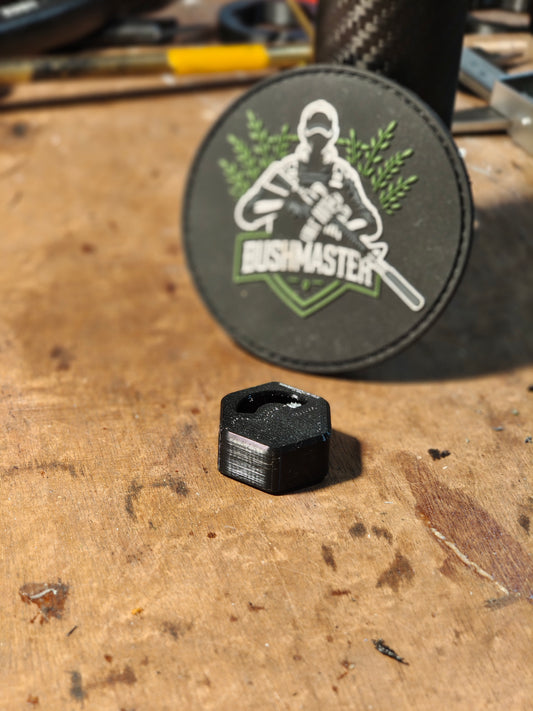 Soft rubber HPA tank gauge protector